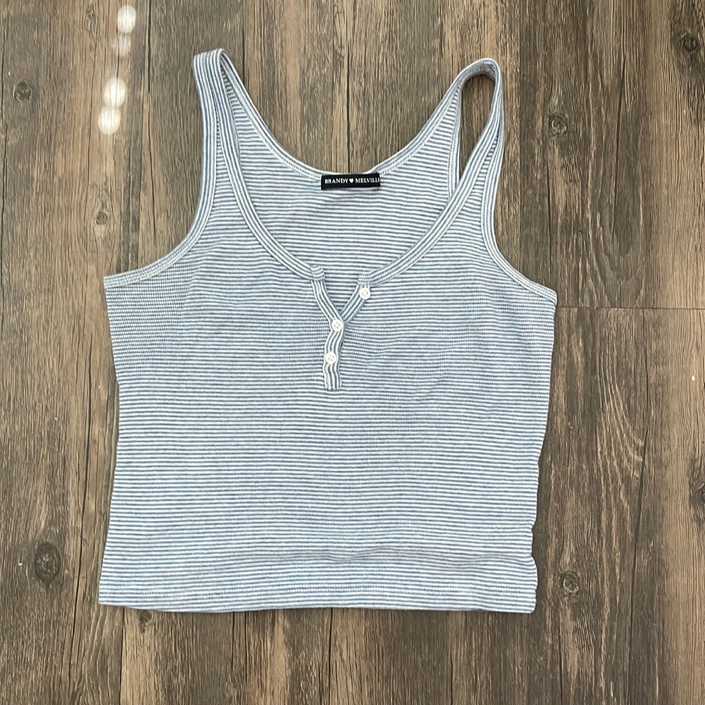 Brandy Melville Striped Tank Top